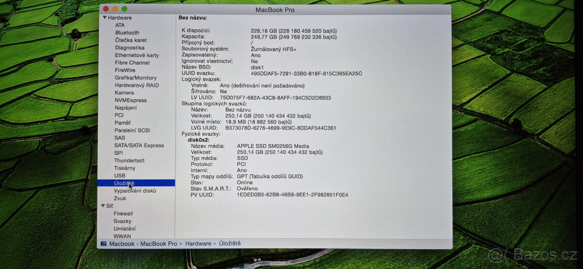 MacBook Pro 13" 2015(A1502)/i5 2,9GHz/8GB RAM/256GB SSD - 3