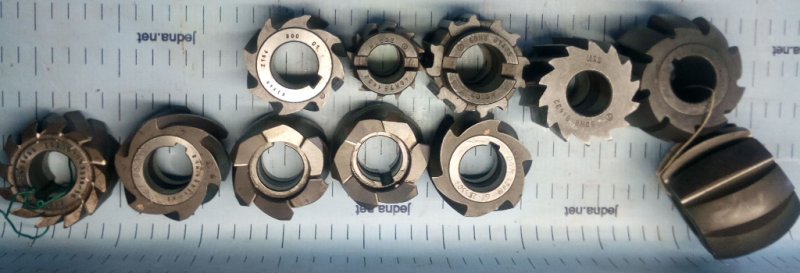 Nástrčné frézy, úhlové nepoužité - 3