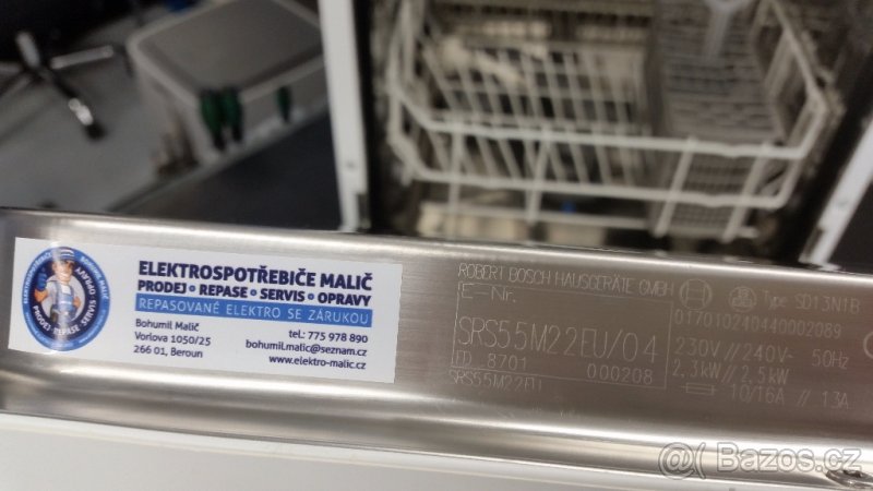 Myčka nádobí BOSCH, REPASOVANÁ SE ZÁRUKOU - 3