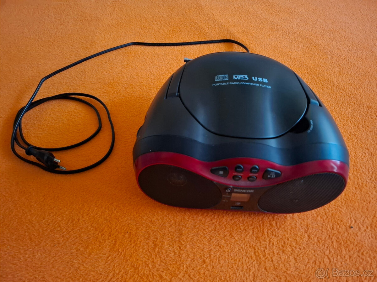 Rádio s CD a USB přehrávačem SENCOR SPT233 na náhradní díly - 3