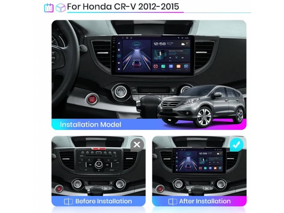 Android autorádio s navi pro HONDA CR-V (2012-2016) - 3