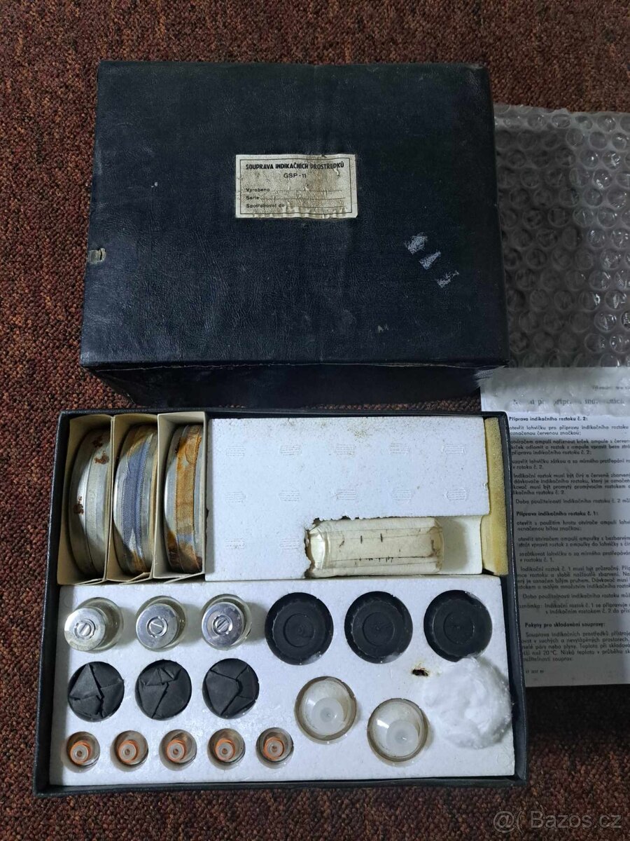 Indikačná sada pre signalizátor otravných látok GSP-11 - 3