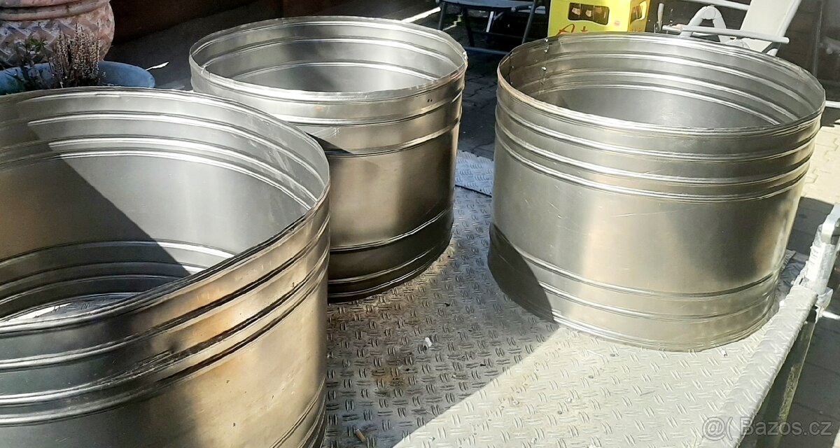 Vyvýšený záhon nerez kulatý - 3