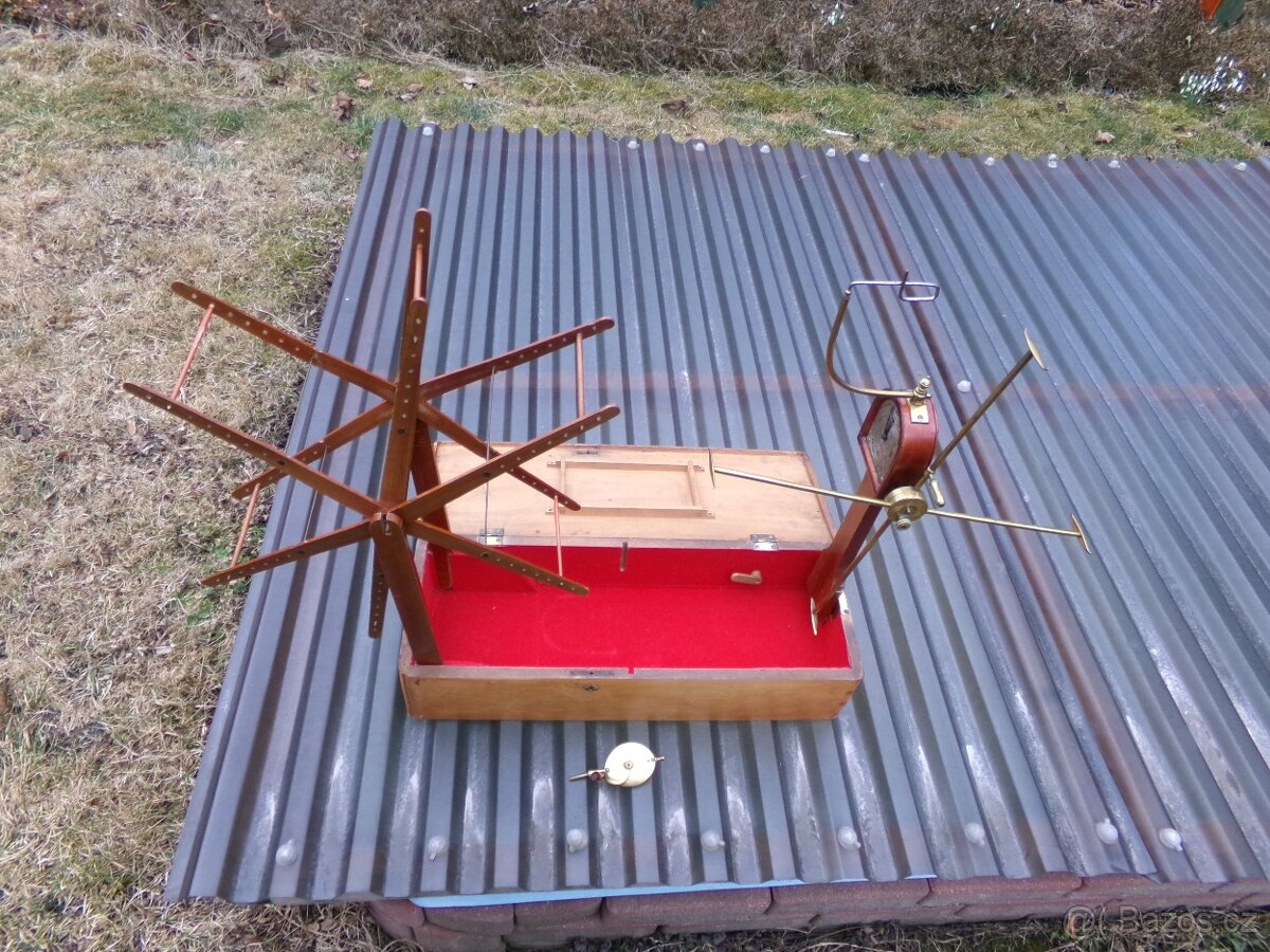 Starý školní přístroj-pomůcka-19.století-luxus - 3