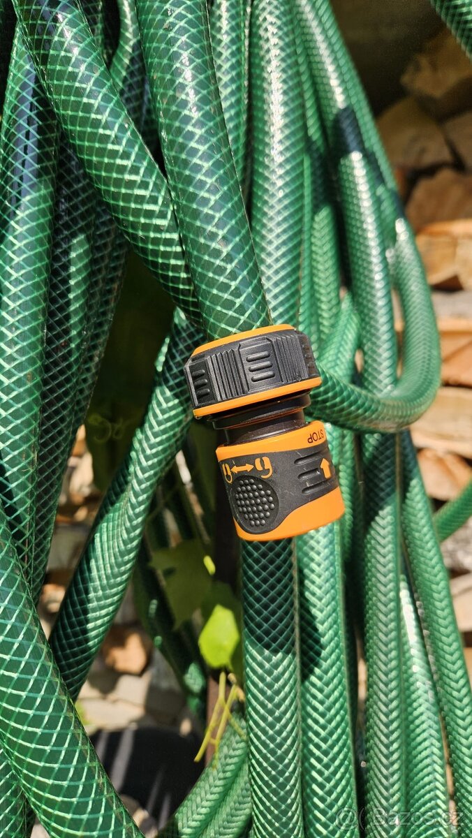 Zahradní hadice 50m 3/4 + spojky - 3