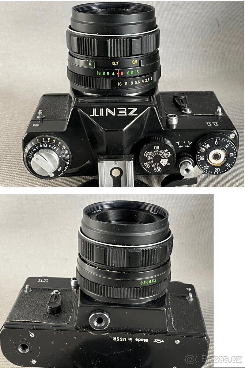 ZENIT 11, HELIOS - 44M-4, 2/58 (M42) + příslušenstvi - 3