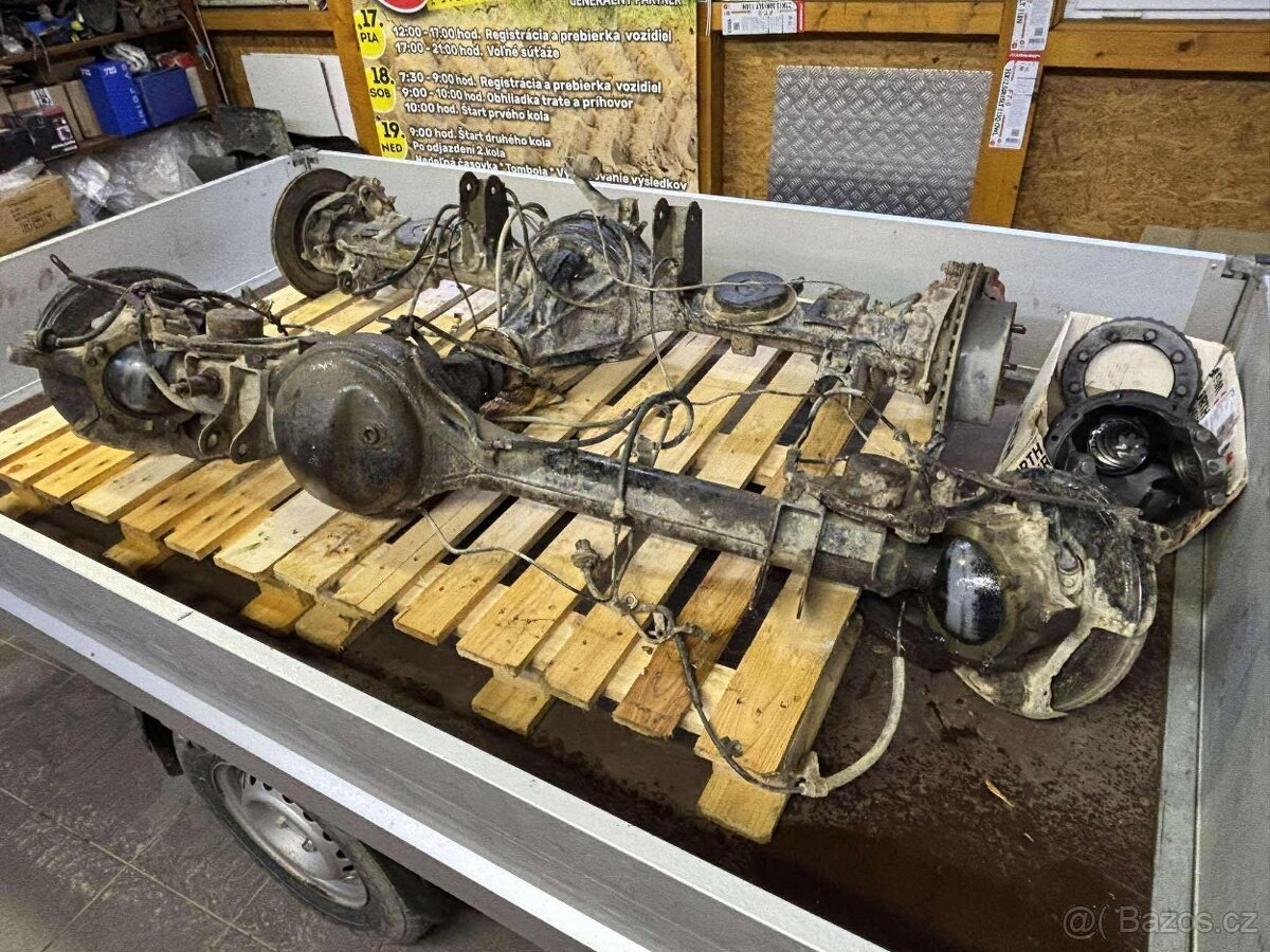 Nápravy Nissan Patrol GR Y61 2,8 - 3