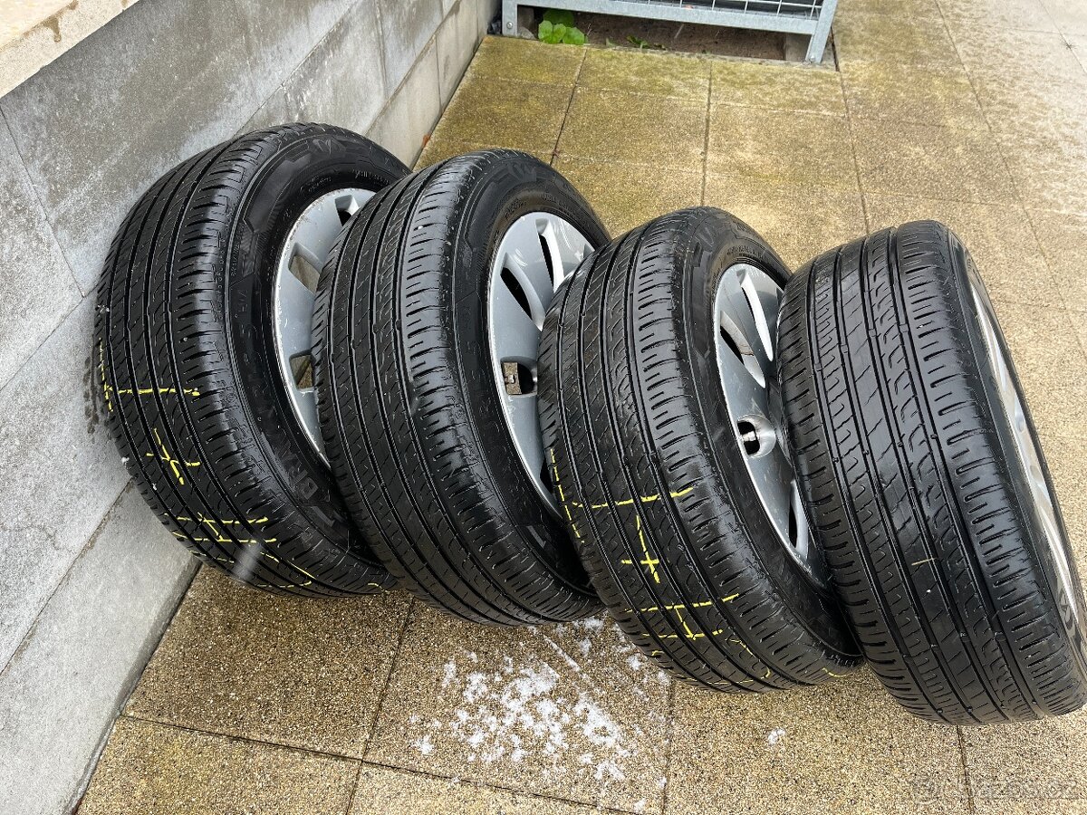 alu kola audi A4 205/55 R16 - 3