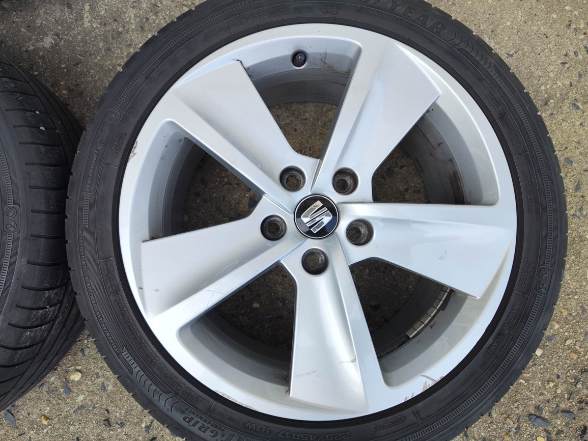 17"letní alu sada 5x112 origo Seat Leon 3 Octavia 3 Golf 7 - 3