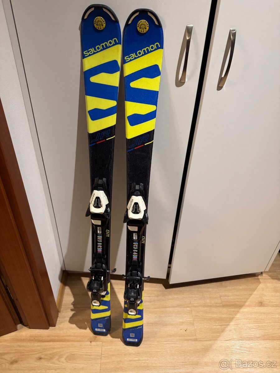 Detske lyze Salomon xrace JR 120 cm - 3