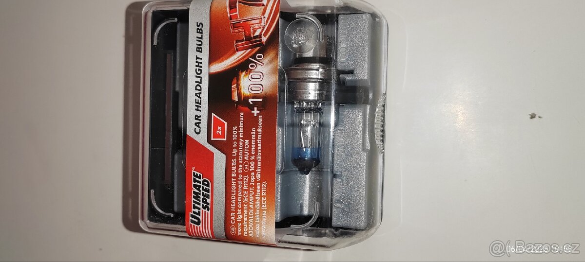 H7 žárovky halogen box NOVÉ, 3 varianty - 3