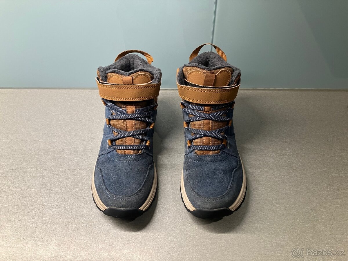 Dětské zimní kožené boty Decathlon vel. 32 - 3