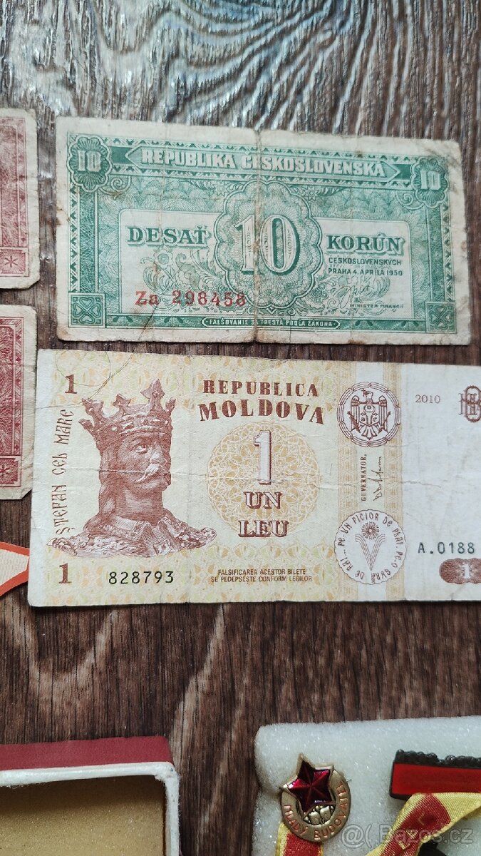 Plaketa, bankovky atd. - 3