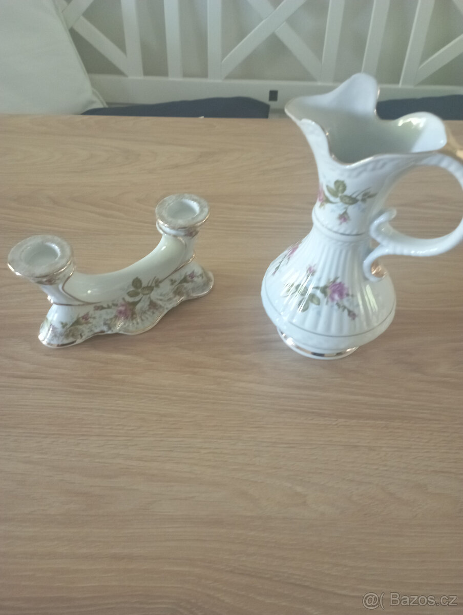 Art Deco, prvorepubliková porcelánová souprava - 3