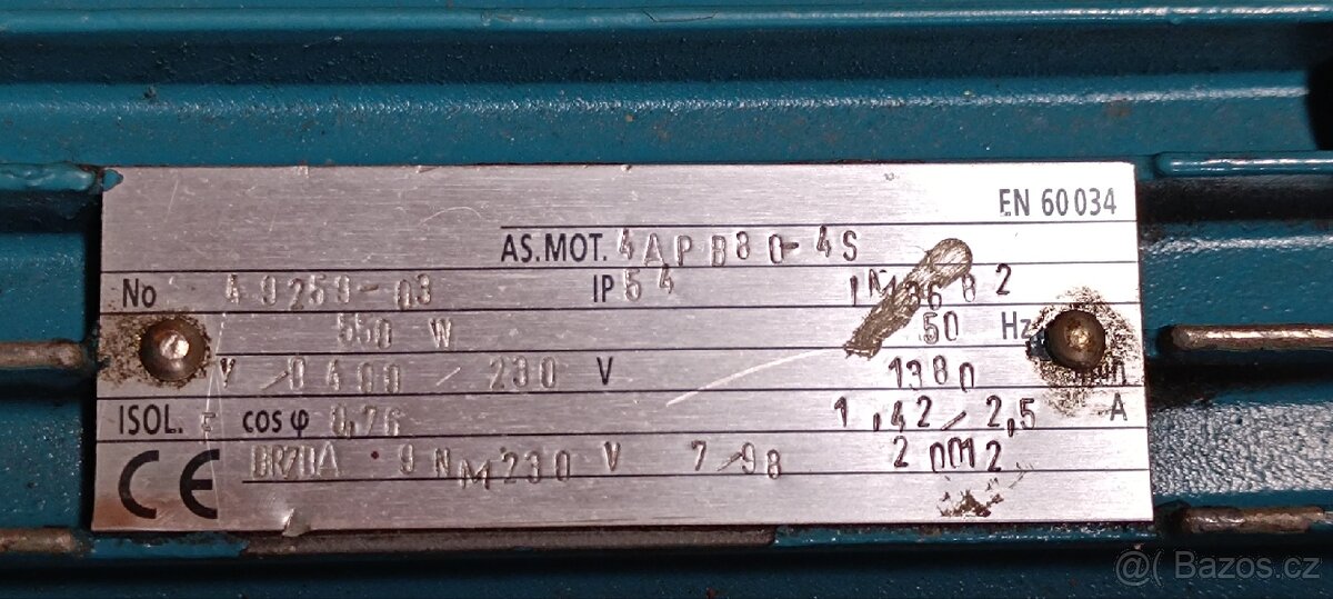 Motor s převodovkou - 3