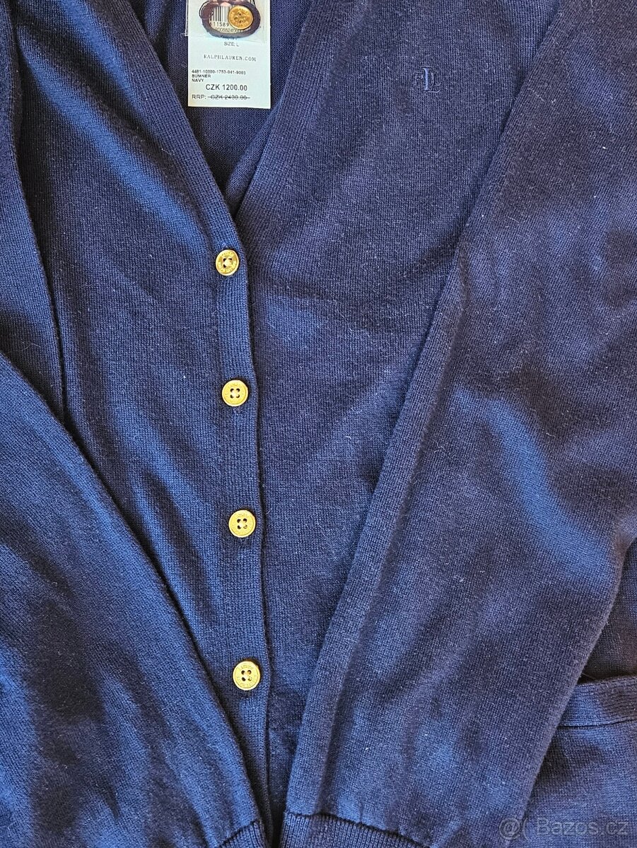 Dámsky svetřík NOVÝ Ralph Lauren, velikost L - 3