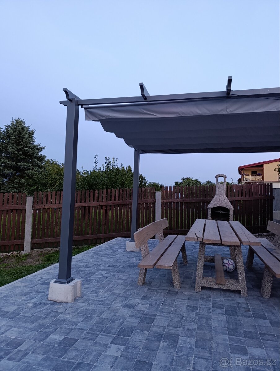 Zahradní altánek, přístřešek - 3