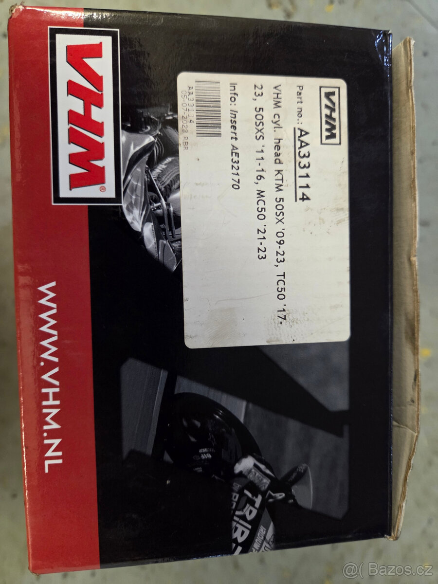 Výfuk HGS KTM SX 50, sportovní (laděná) hlava válce - 3