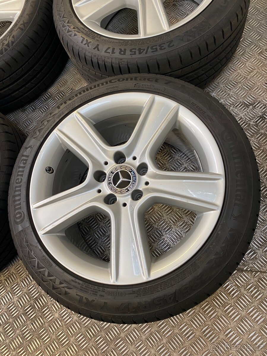 Original alu kola Mercedes 5x112 r17 - 3