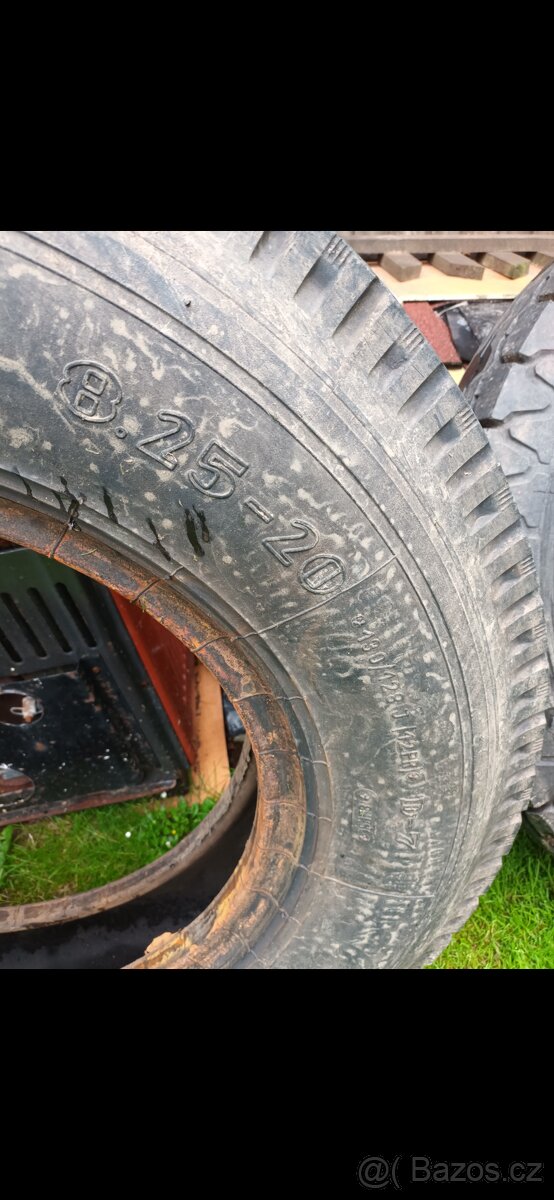 Pneumatiky 8,25-20 - 3