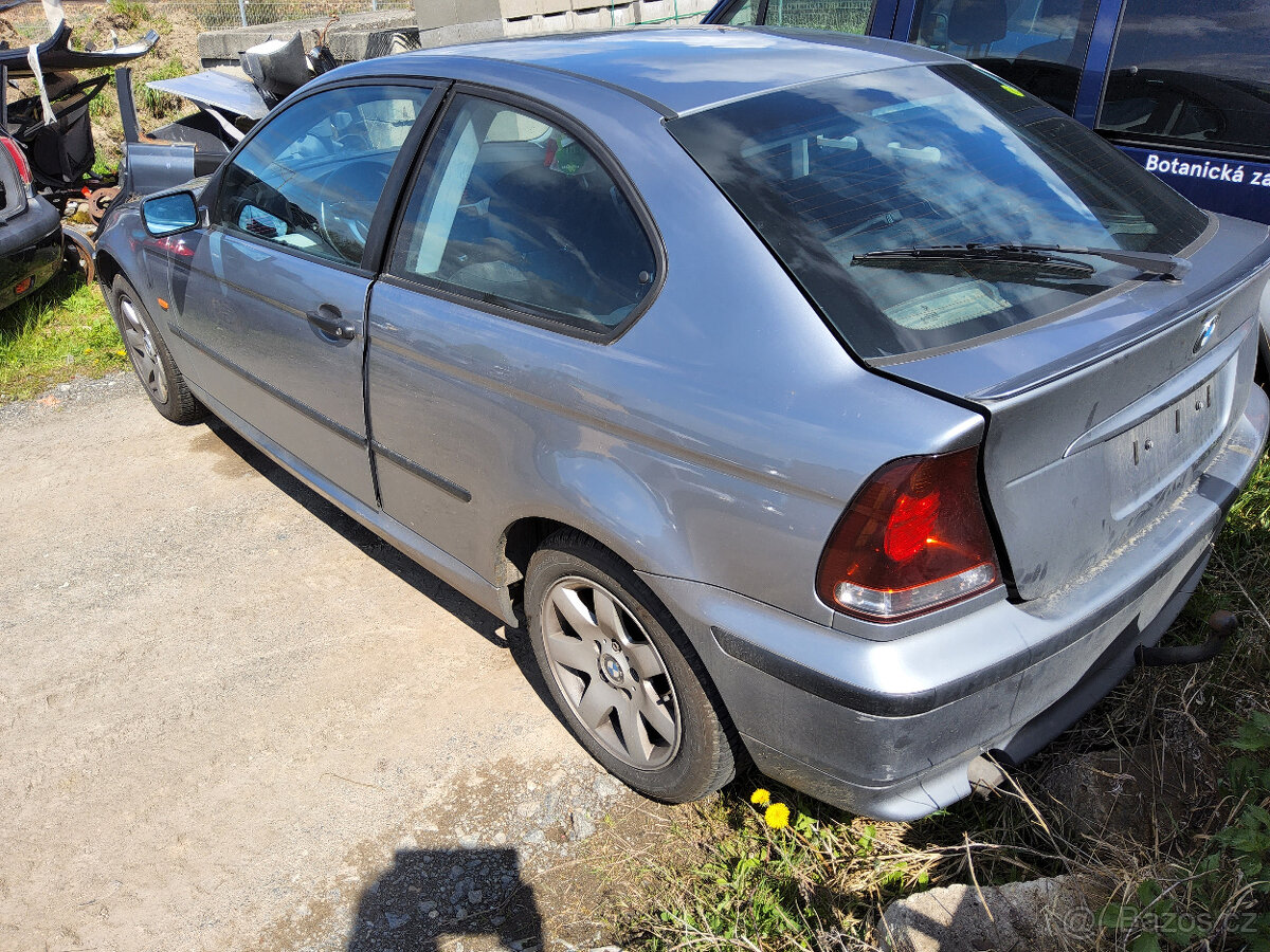 BMW 316Ti 2003 E46 85kW COMPACT - JEZDI, DILY - 3
