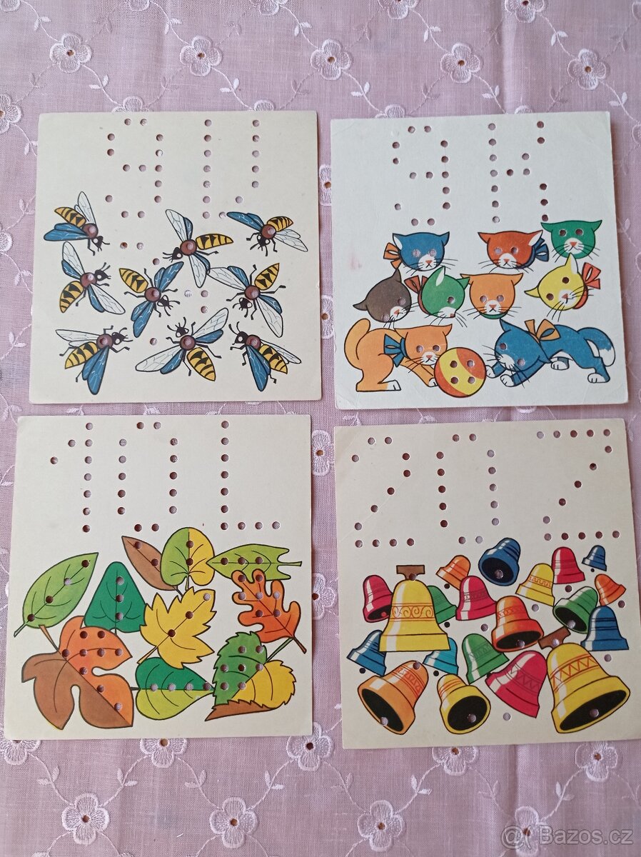 Retro hračka Mozaika Abeceda 1978 - 3