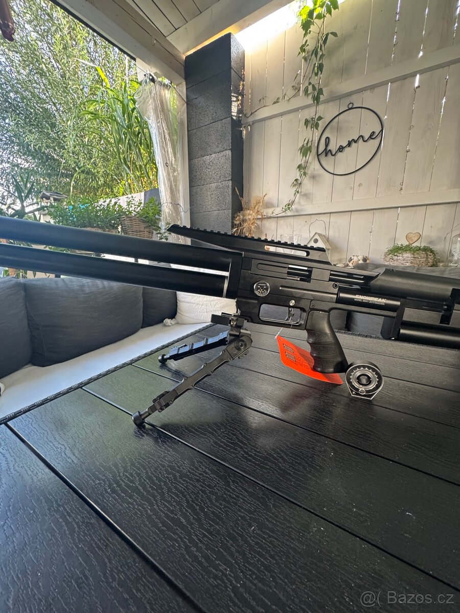 Vzduchovka max 1 6,35 mm nová nestřílená, bipod v ceně - 3