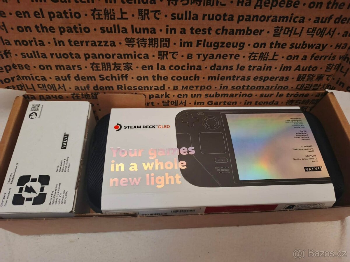 Herní konzole Valve Steam Deck OLED 512GB - 3
