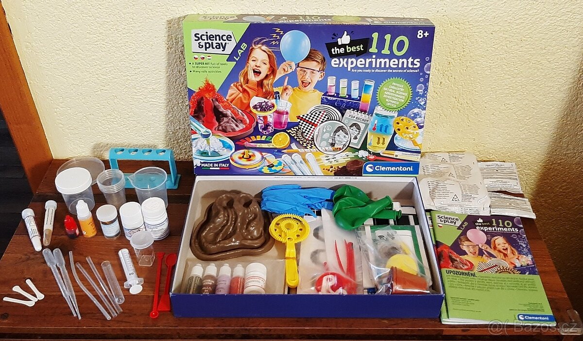 CLEMENTONI DĚTSKÁ LABORATOŘ A NEJLEPŠÍ EXPERIMENTY - 3