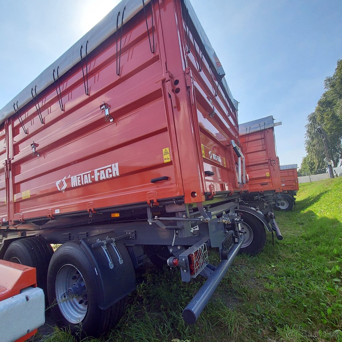 Prodej skladu Tandemový přívěs T755A 14t - 3