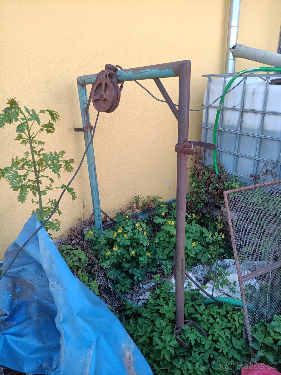 Vratek +klec s kladkou - 3