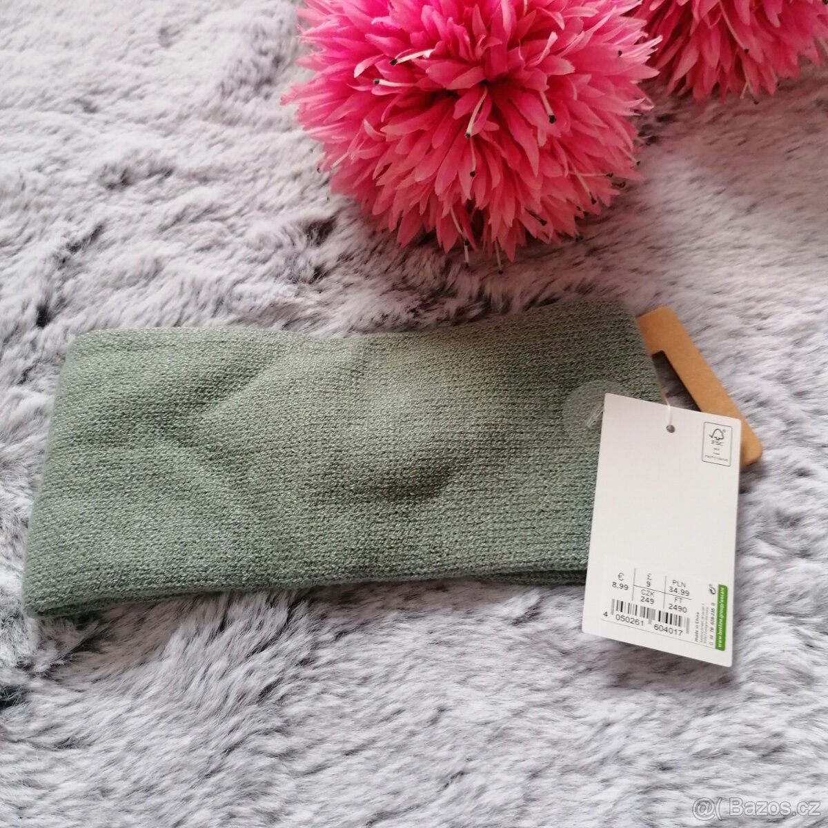 Krásná dámská zimní čelenka - nová - 3