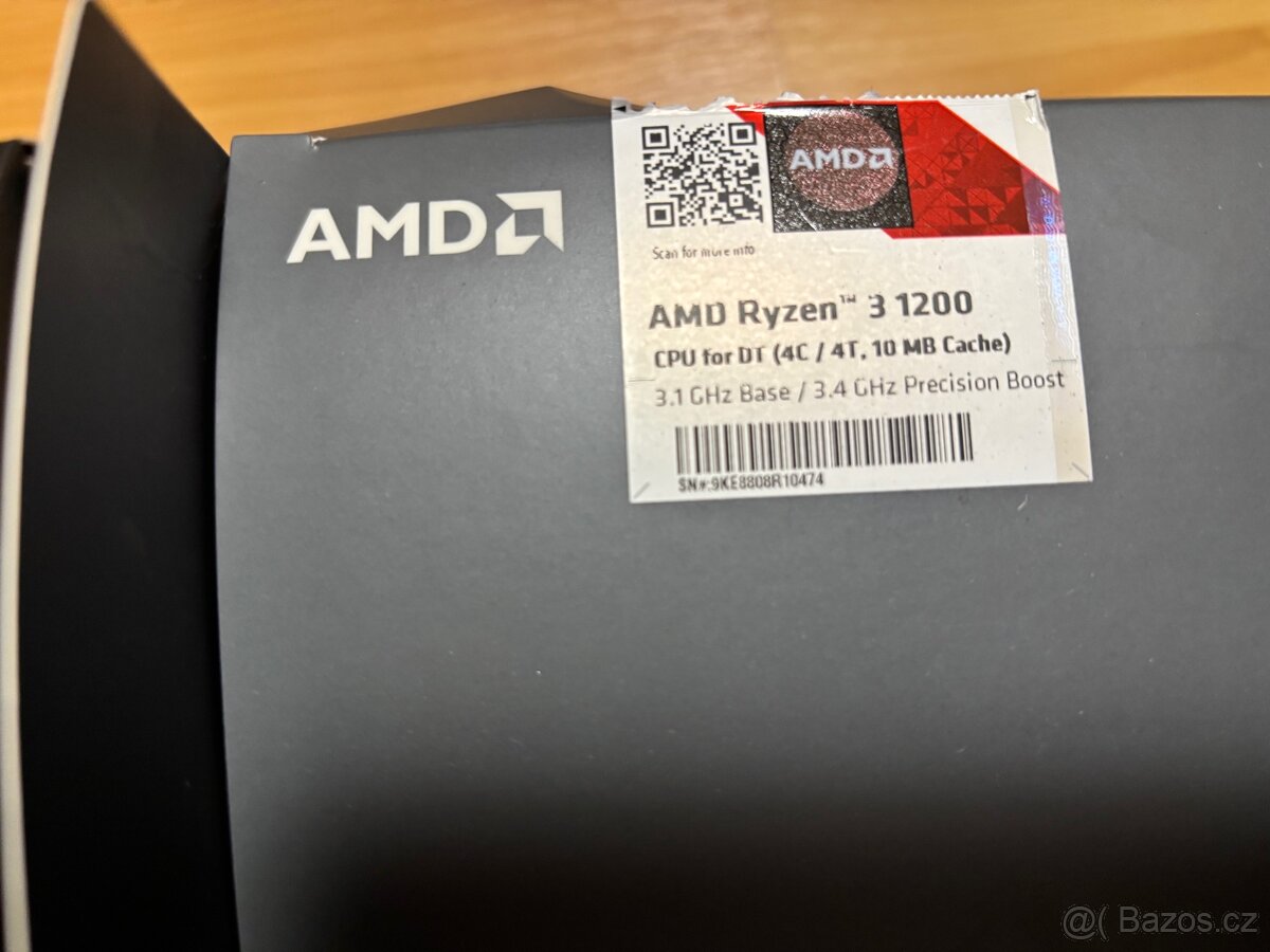 Základní deska rog strix B450 + CPU AMD ryzen 3,1+ DDR4 8GB - 3