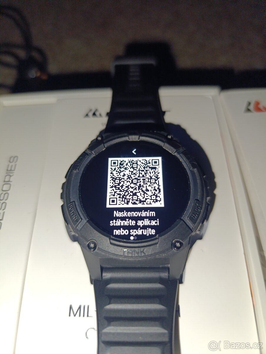 Chytre odolne hodinky Kospet tank s2 black - 3