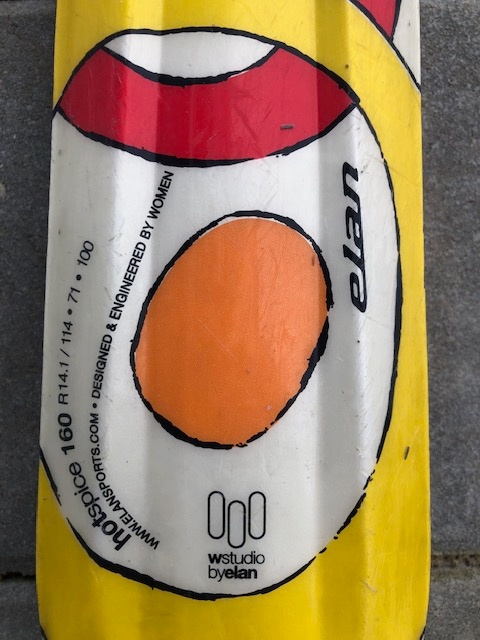 Dámské carvingové lyže Elan Hotspice 160cm - 3