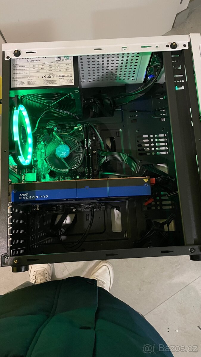 Herní/pracovní PC i5,16GB,256SSD+1TB, grafika W5700 - 3