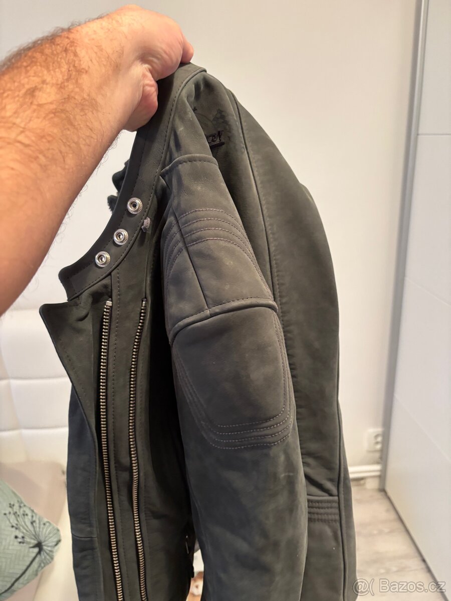 CafeRacer kožená bunda na motorku dámská - 3