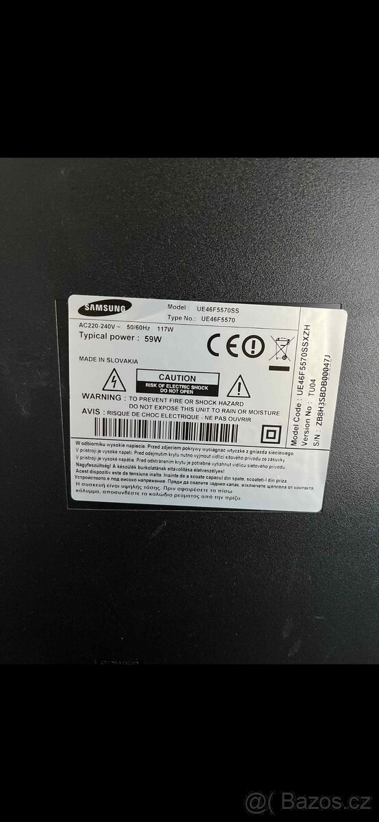Televize Samsung 116cm - 3
