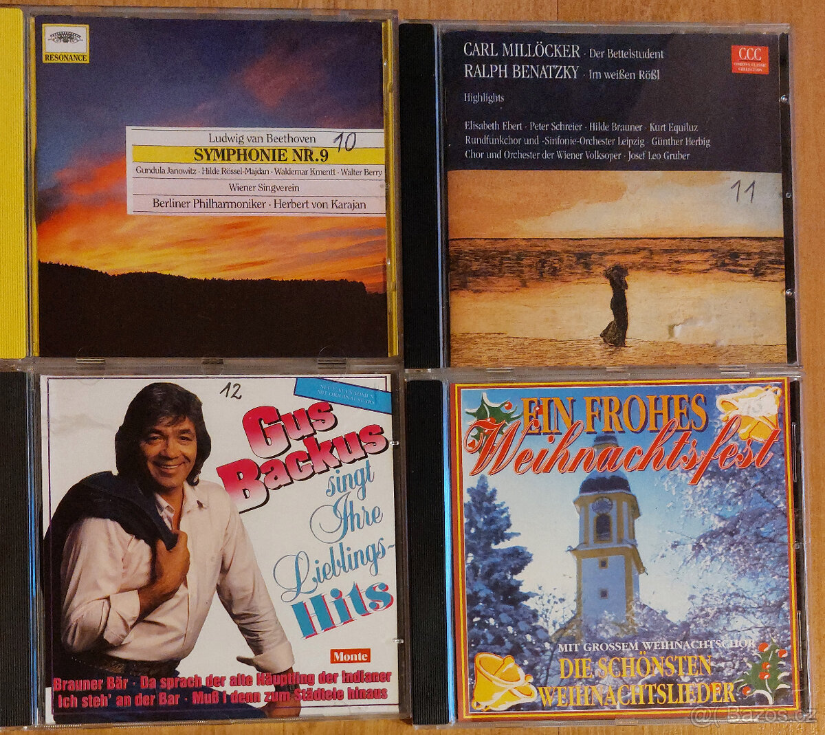 CD s převážně klasikou hudbou. - 3