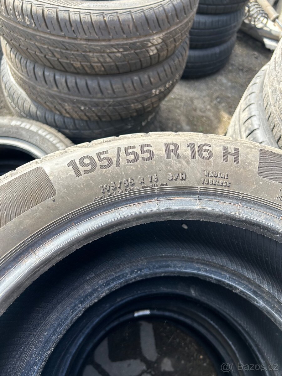 195/55 R16 Continental letni - 3