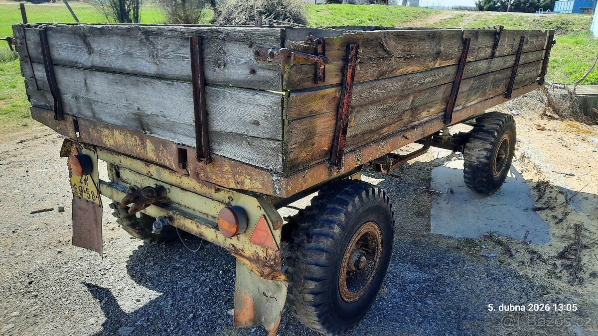 vůz za traktor - 3
