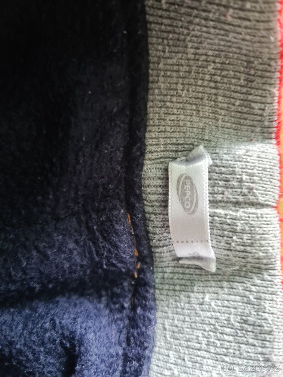 Džíny pro chlapečka, zateplené, vel. 92 - 3