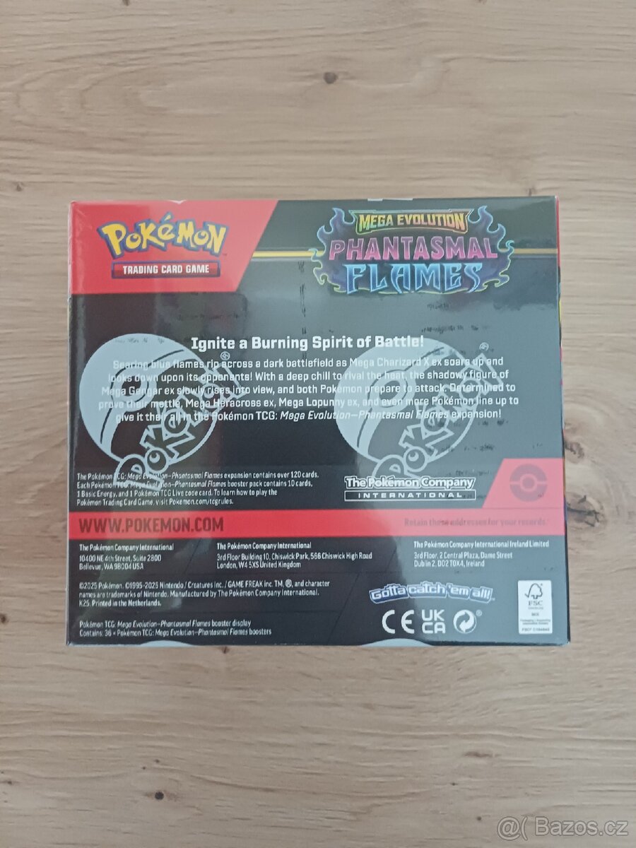 Pokémon Mega Evolution Phantasmal Flames Booster Box - 3