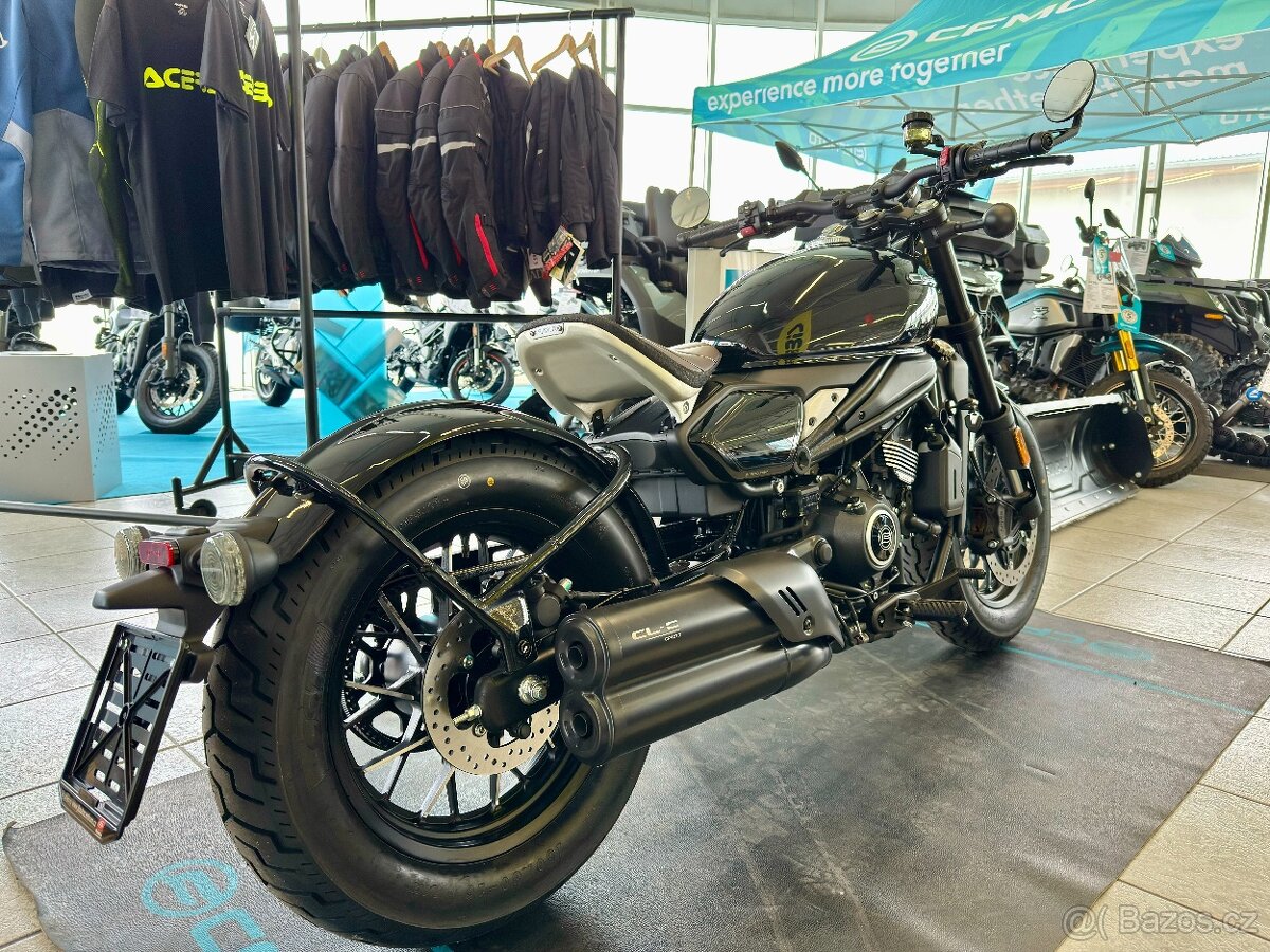 CFMOTO 450CL-C Bobber - černá/bílá - 3