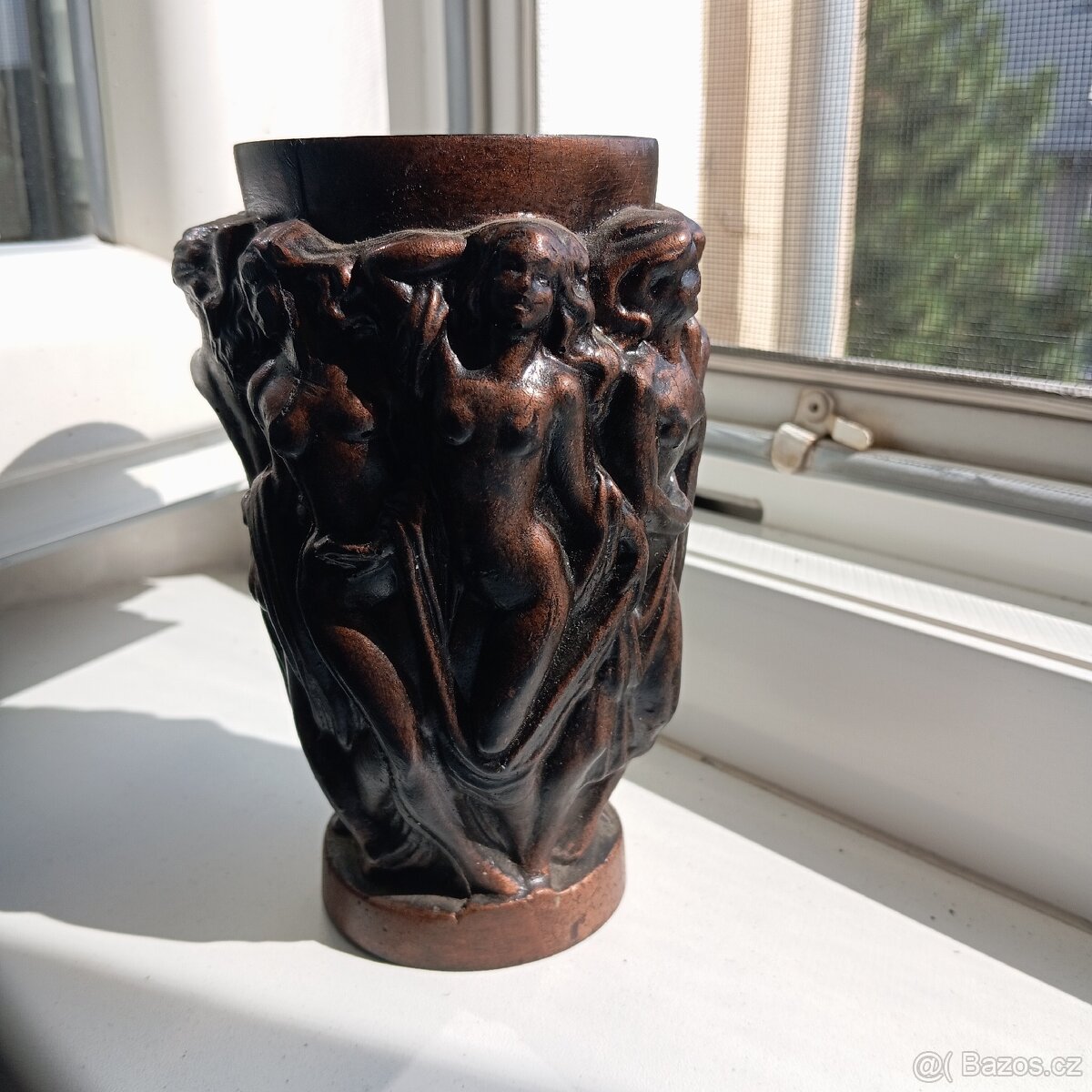 Vazy inspirovane Lalique - Bacchantes - 3