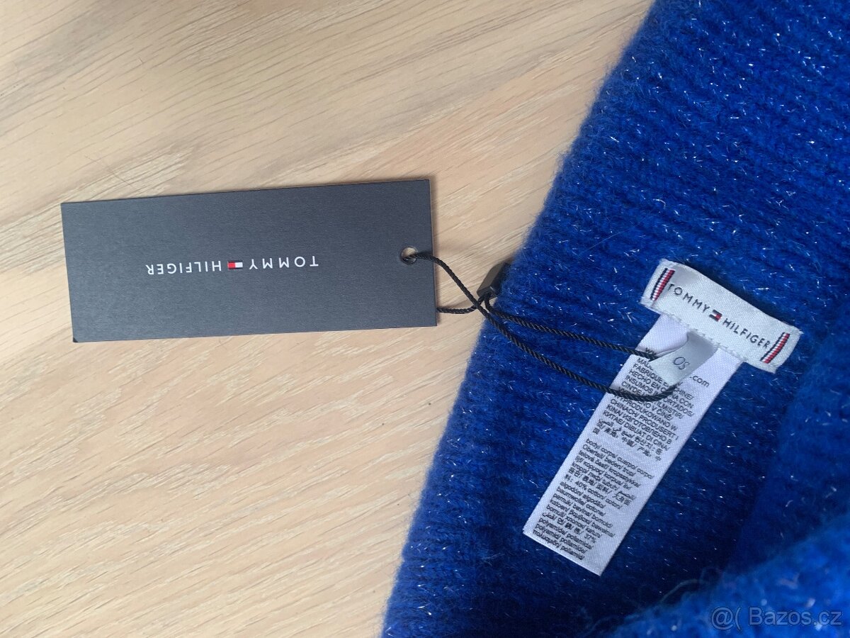 Tommy Hilfiger čepice modrá - nová - 3
