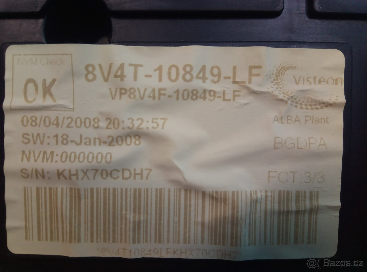 FORD FOCUS II MAXIDOT 8V4T-10849-LF 2008 DIESEL tachometr - 3