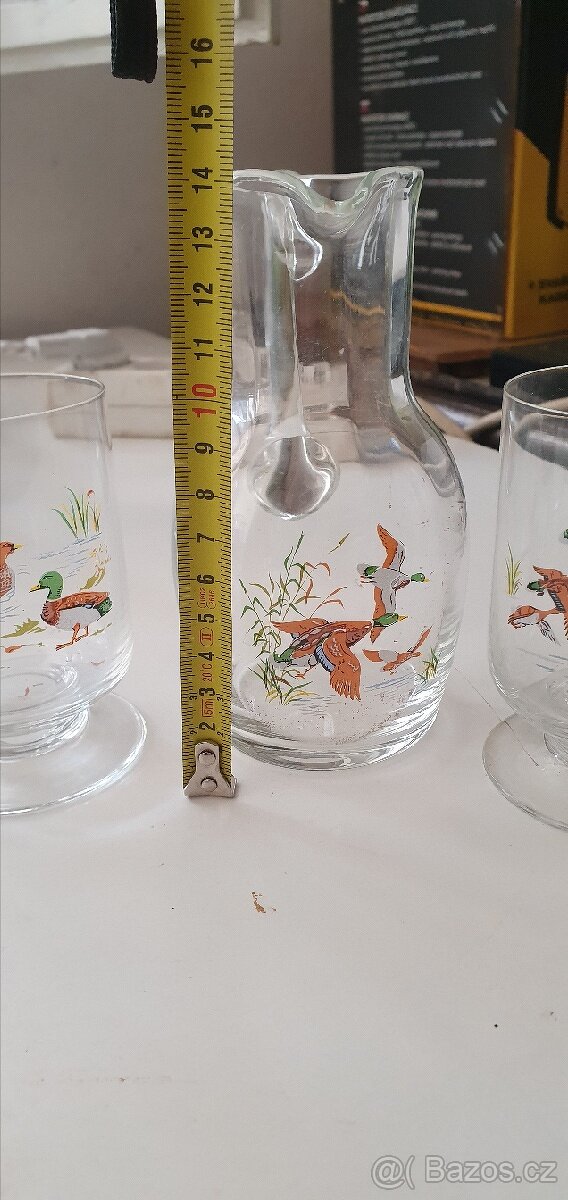 Sklo s mysliveckými motivy - 3