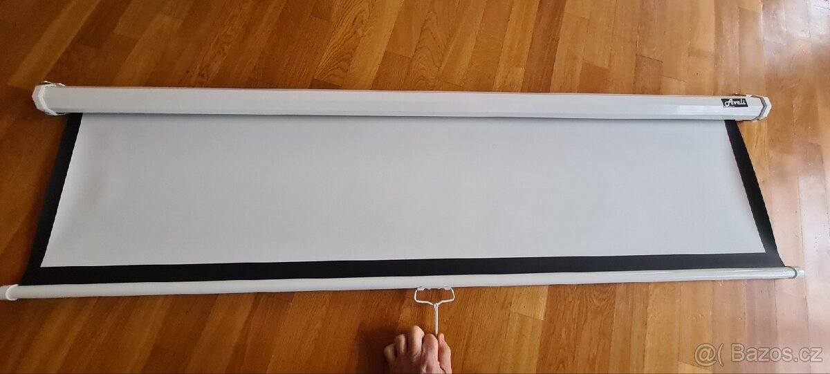 Projekcni platno AVELI, roleta, 73", (4:3) - 3