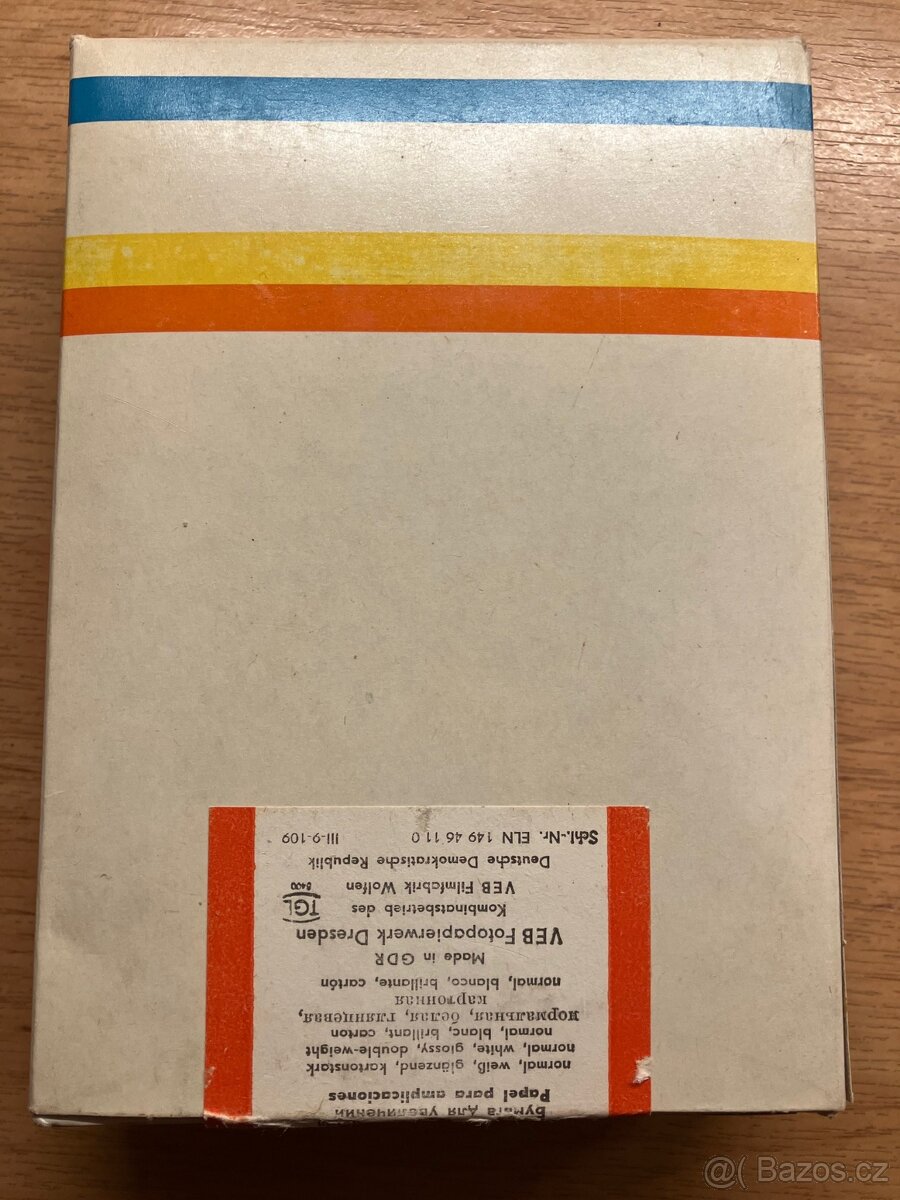 Fotopapír ORWO 10,5x14,8mm - 3